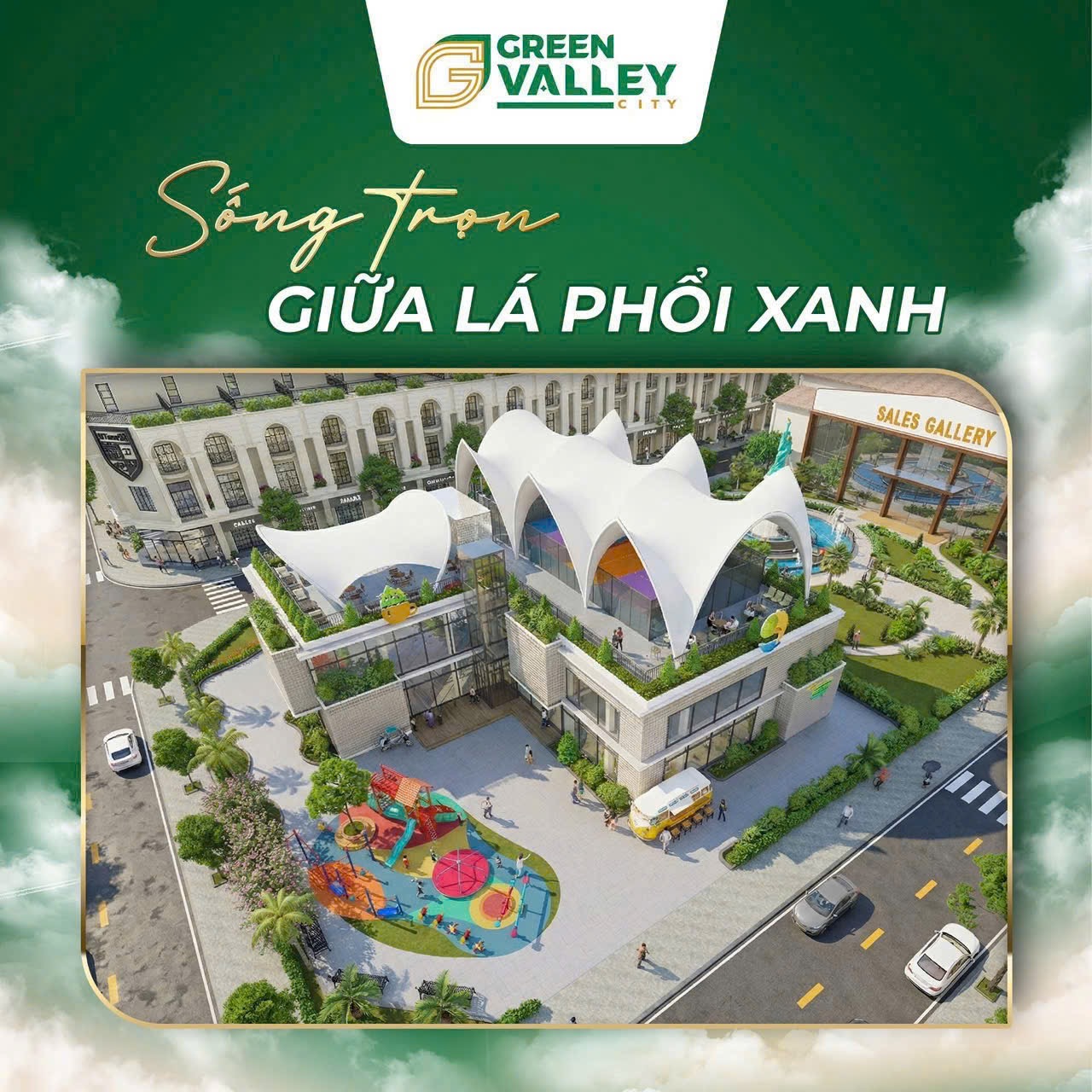 Cần bán Biệt thự dự án Green Valley City, Khu " Compound " phong cách Pháp. 2