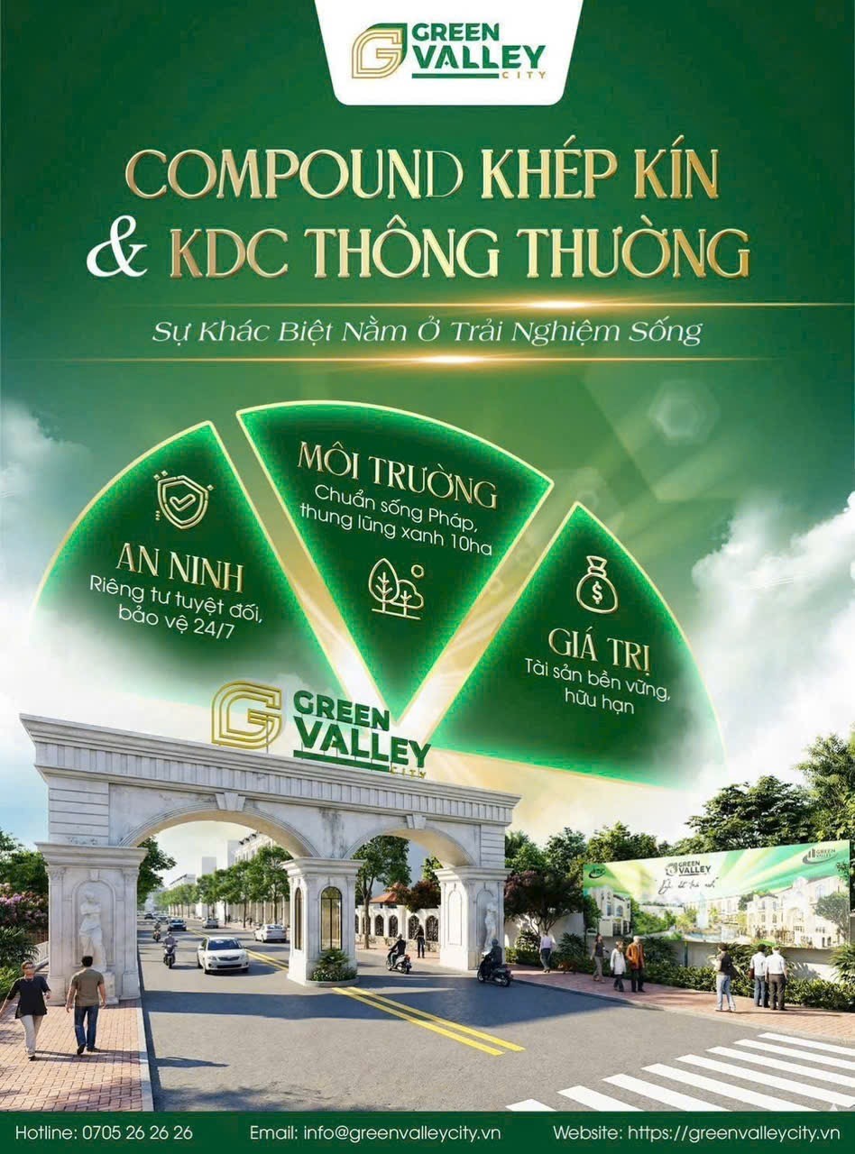 Cần bán Biệt thự dự án Green Valley City, Khu " Compound " phong cách Pháp. 7