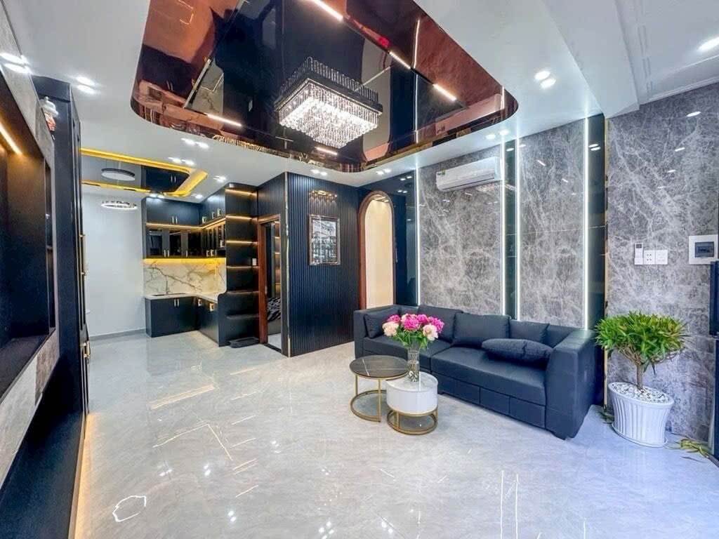 2 Tầng 3 Phòng Ngủ - Ngang 6.5m - Cách Mặt Tiền Huỳnh Tấn Phát 15m - Hơn 4 Tỷ 4