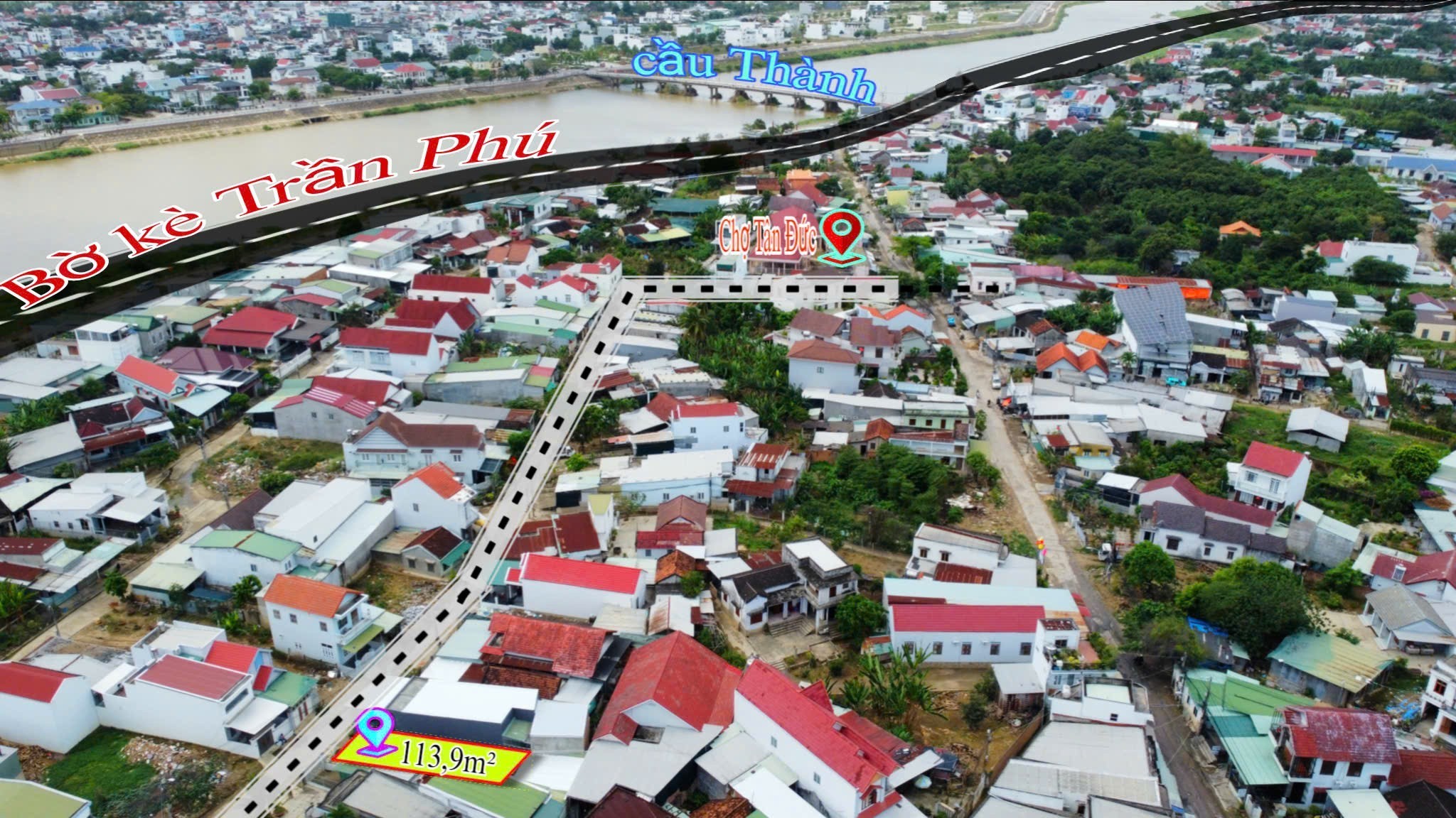 Đất TĐC Bầu Gáo – TT Diên Khánh – 113,9m² – Đường 8m – Chỉ 1,75 Tỷ 2