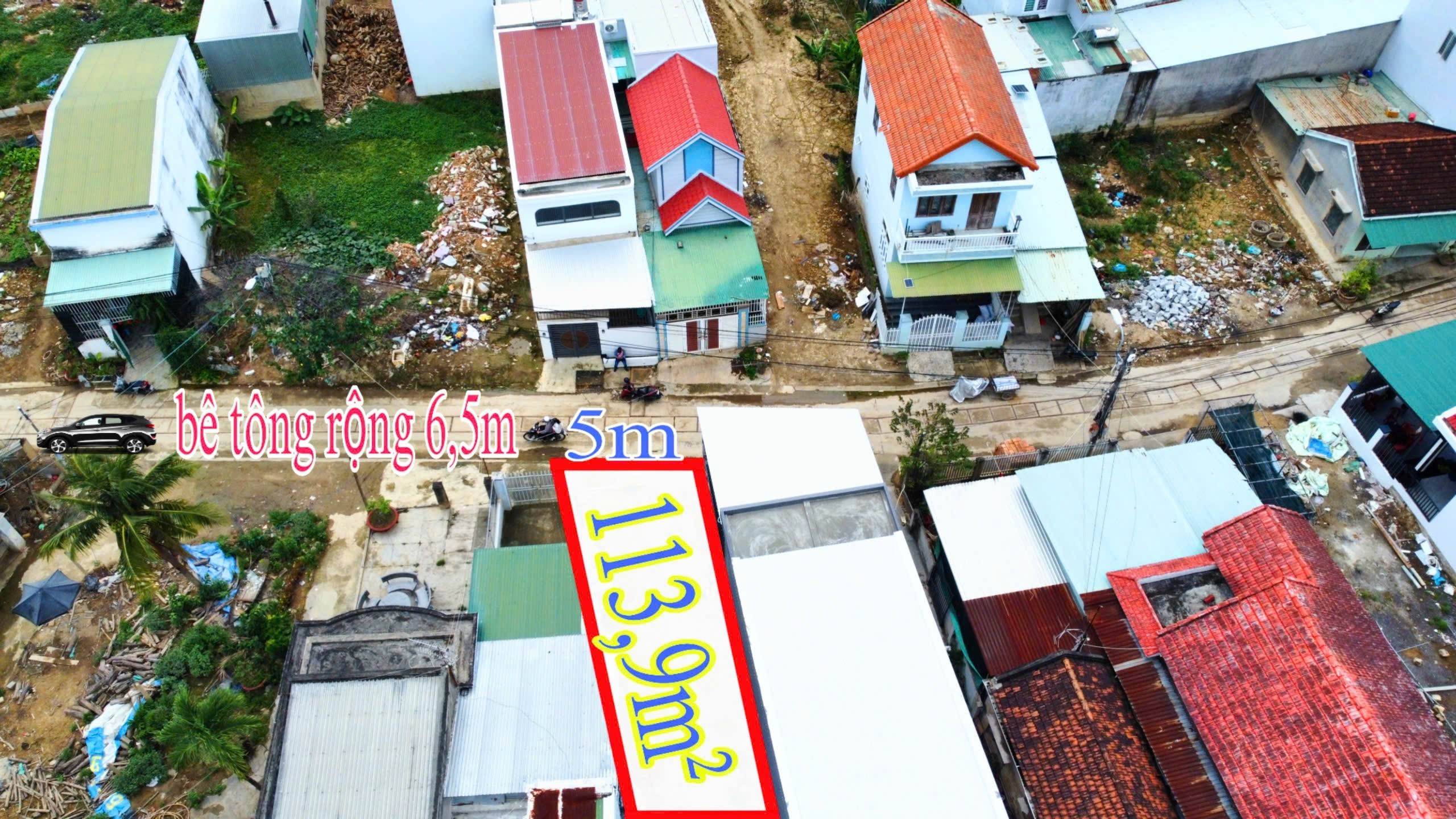 Đất TĐC Bầu Gáo – TT Diên Khánh – 113,9m² – Đường 8m – Chỉ 1,75 Tỷ