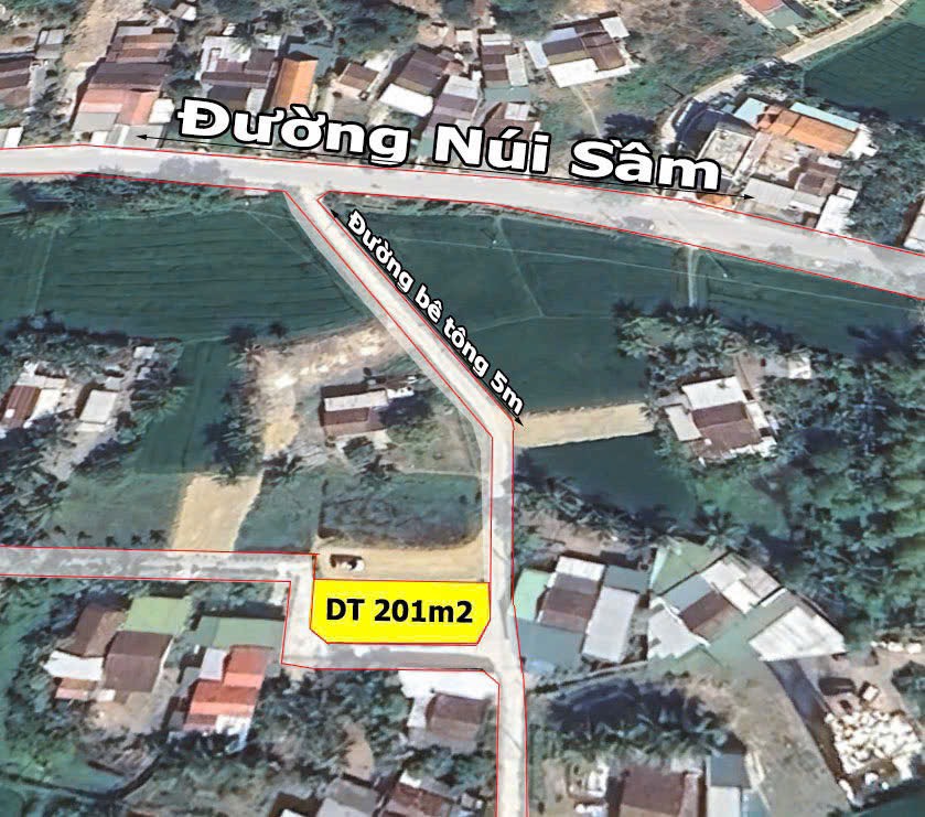 Cần bán Đất Phường Ninh Giang, Ninh Hòa, Diện tích 201m², Giá 1.5 Tỷ
