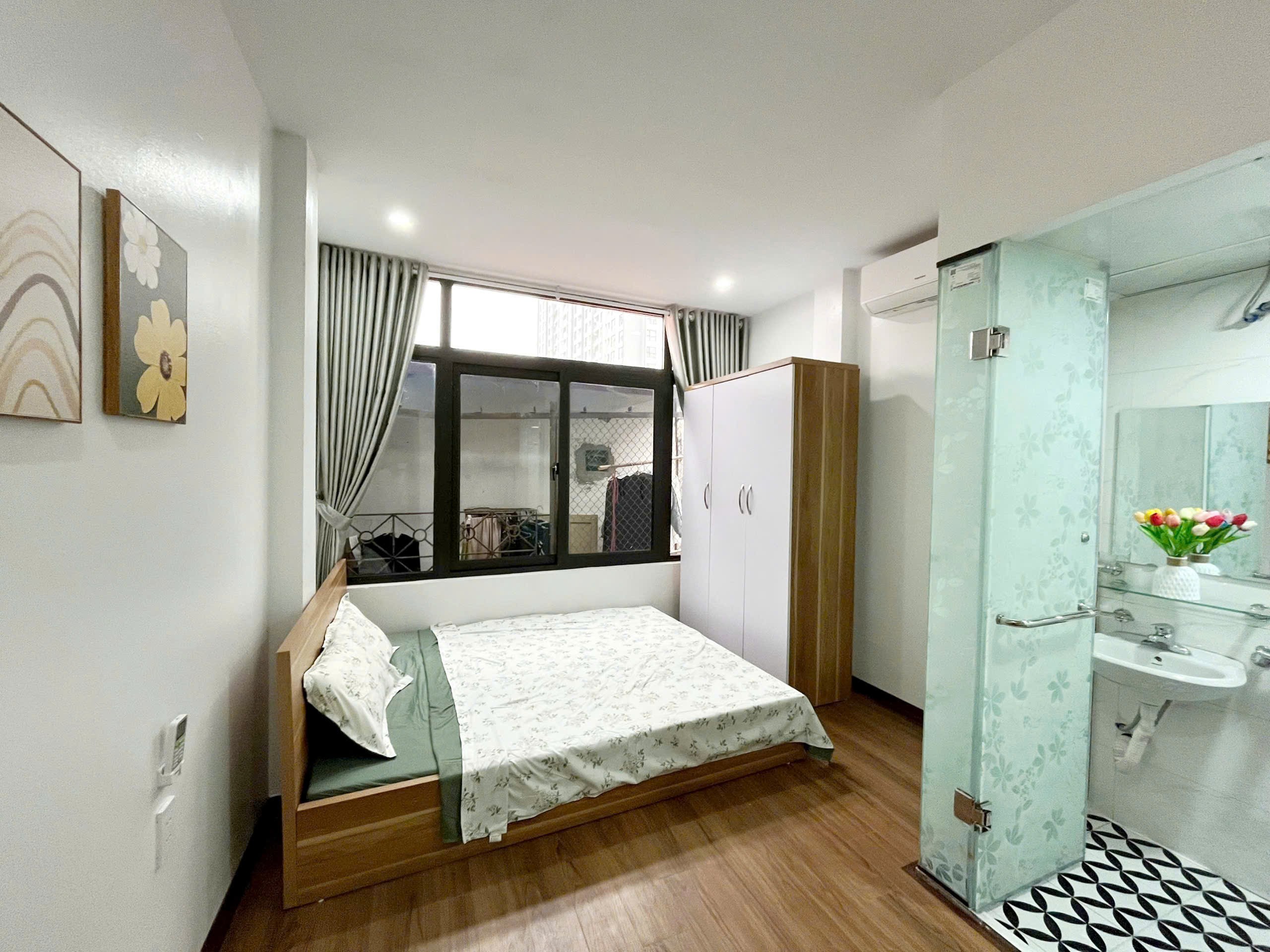 Bán gấp giá rẻ TT Tân Mai 45m, 1.5 tầng, mặt tiền khoảng 2.4m 2.18 tỷ Hoàng Mai.