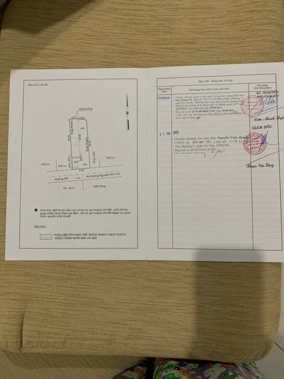 CCG ĐẤT (9x26) MẶT TIỀN TÂN CHÁNH HIỆP 25 – TRUNG TÂM Q12 GIÁ RẺ 5