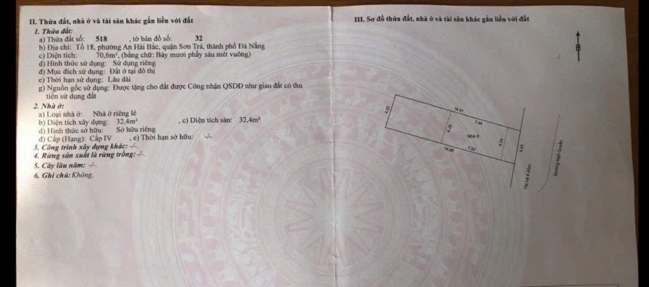 150m2/21 tỷ, Đất đường  Ngô Quyền,Sát câu Sông Hàn,sát WiNCom Plaza Đà Nẵng 6