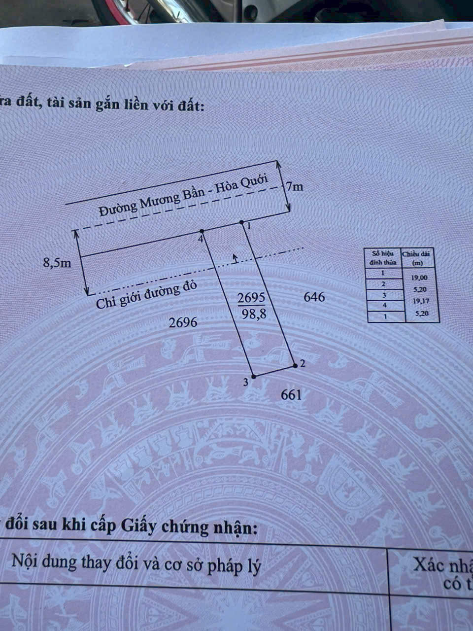 Đất thổ cư 99m2 mt đường 7m xã Tân Chánh giá rẻ đầu tư 600tr 6