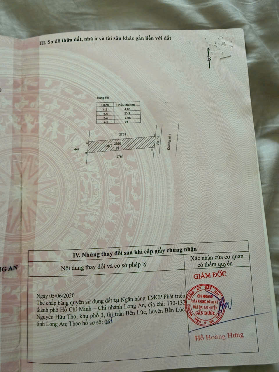 Đất nền kdc Nam Phong  96m2 chủ cần bán gấp giá rẻ 750tr 5