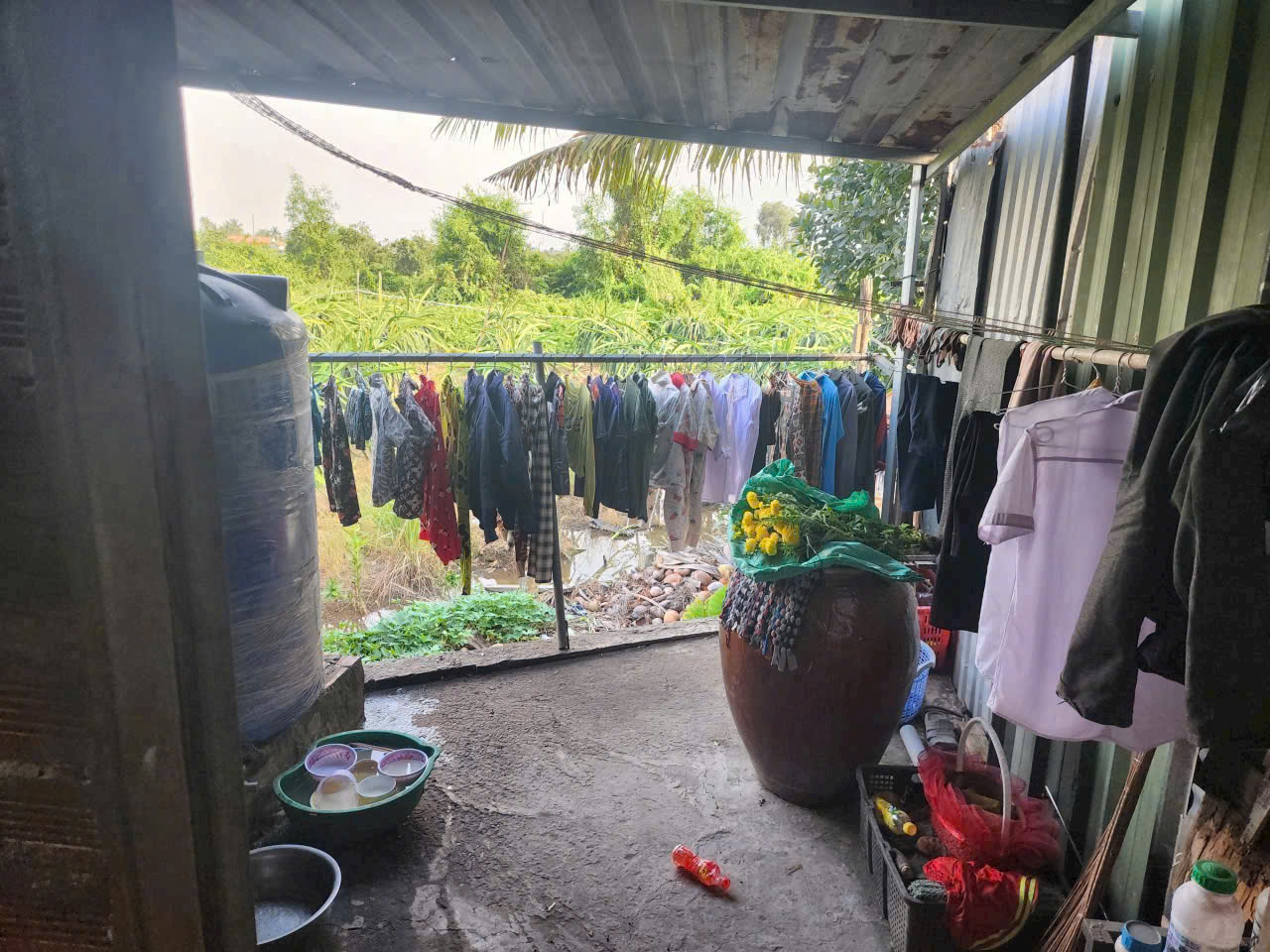 Bán nhà giá rẻ xã Bình Đức, Bến Lức dt 131m2 full thổ 2pn 1wc giá 870 triệu 9