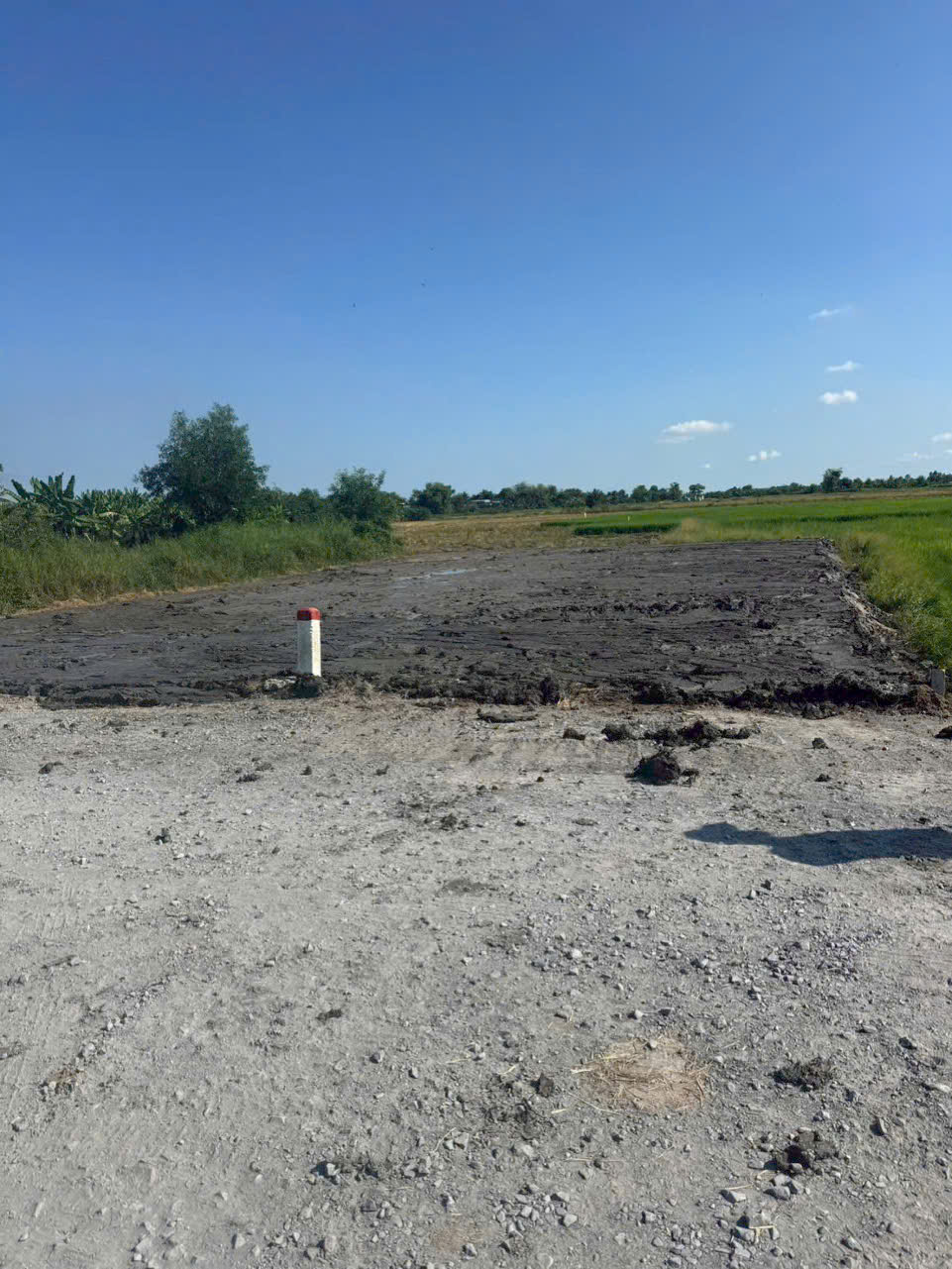 Đất thổ cư 125m2 mt đường 9m xã Tân Lân giá rẻ 700tr 2