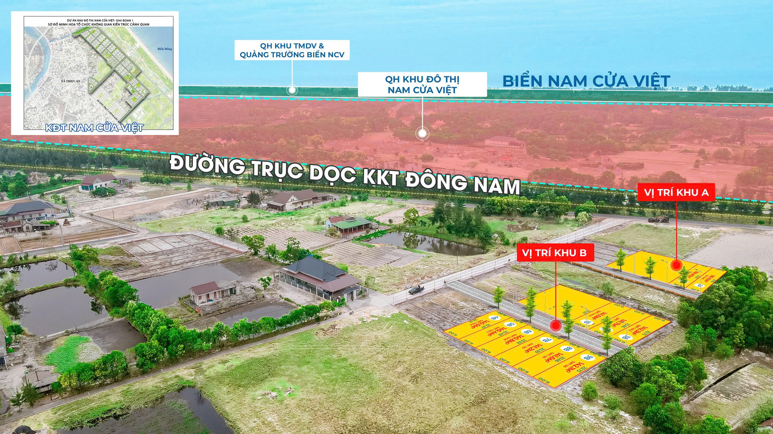Chỉ hơn 400tr sở hữu đất thổ cư ven biển Quảng Trị – gần trục KKT Đông Nam 3