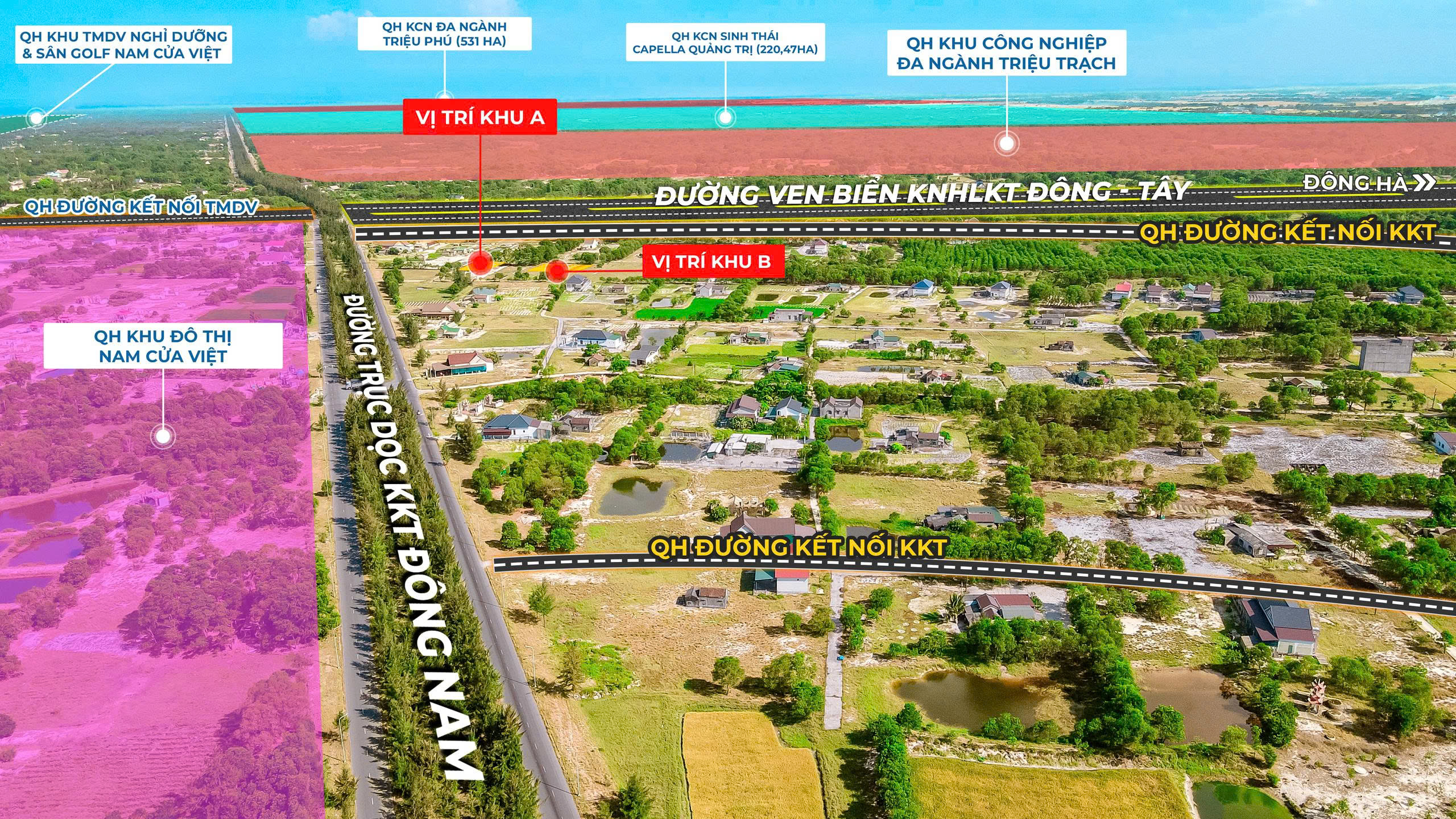 Chỉ hơn 400tr sở hữu đất thổ cư ven biển Quảng Trị – gần trục KKT Đông Nam 5