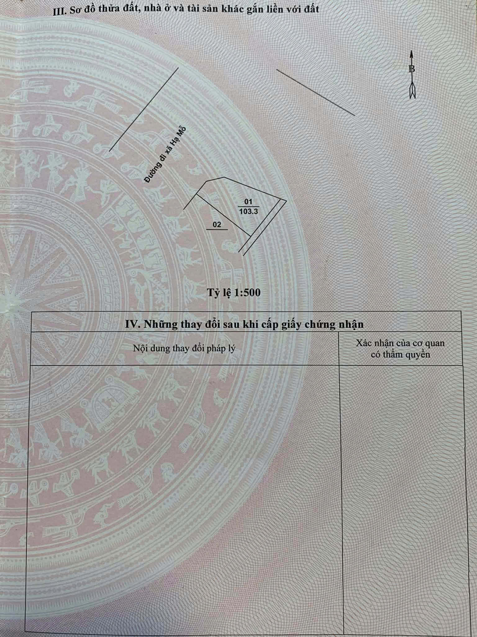 103M MẶT MƯƠNG ĐỒNG ÔNG - ĐAN PHƯỢNG - HÀ NỘI. SÁT TRỤC TÂY THĂNG LONG.