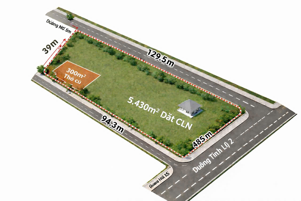 GẤP BÁN 3 MẶT TIỀN TỈNH LỘ 2 – GẦN 6.000m² – SÁT CAO TỐC & VÀNH ĐAI – CHỈ 50 TỶ! 5