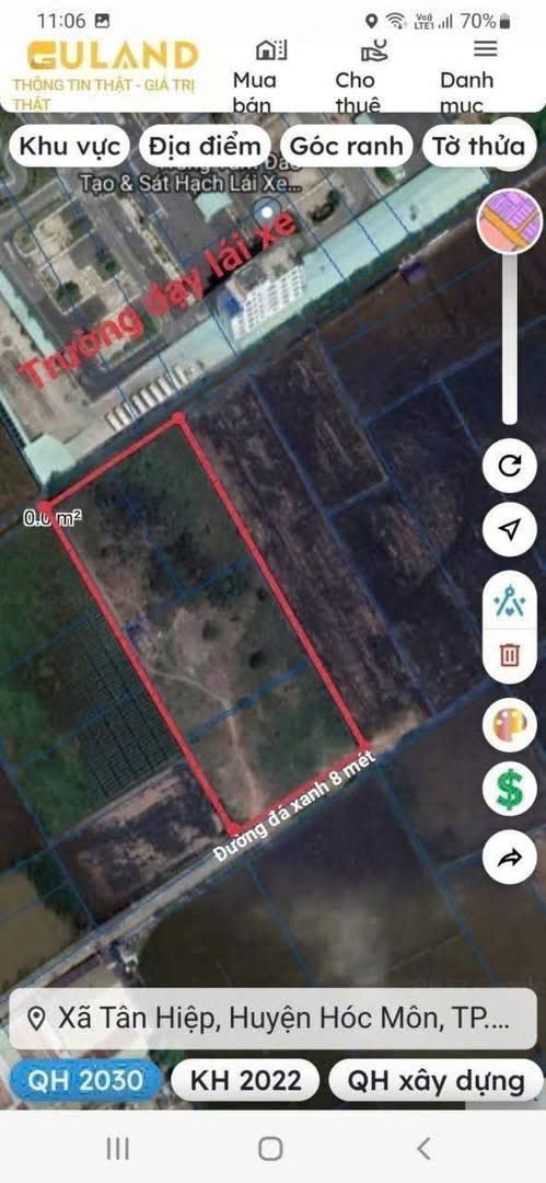 ĐẤT SKC 7.530m² – 1/ QL22 – GIÁ CHỈ 6,8TR/M² XÃ TÂN HIỆP, HÓC MÔN 2