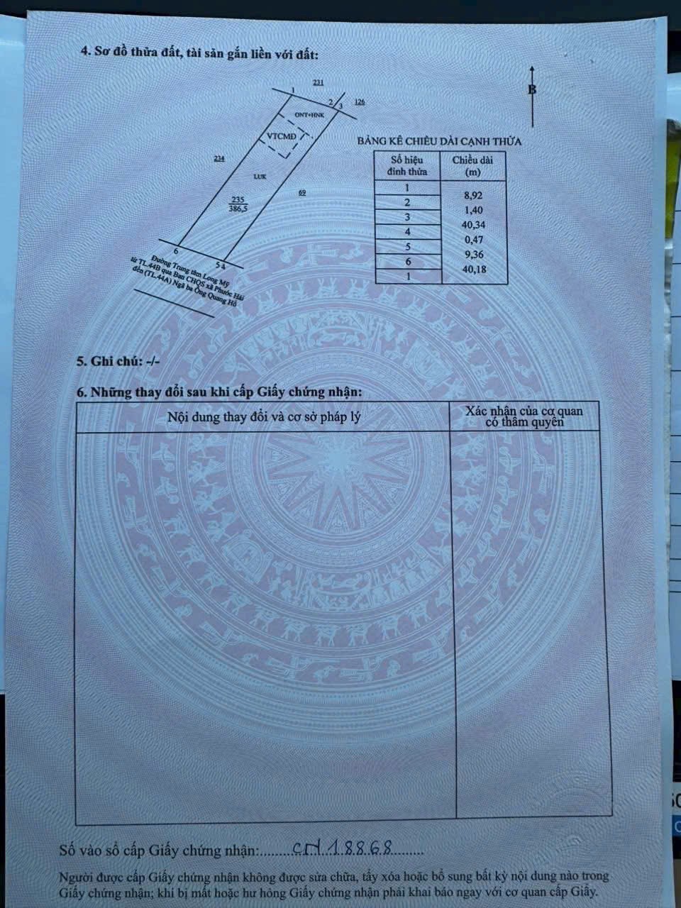 Cần bán Đất đường Tỉnh lộ 44A, Thị trấn Phước Hải, Diện tích 400m², Giá Thương lượng 3