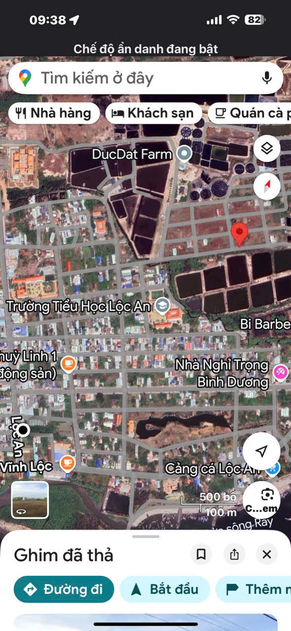 Cần bán Đất đường D1, Xã Lộc An, Diện tích 155m², Giá Thương lượng