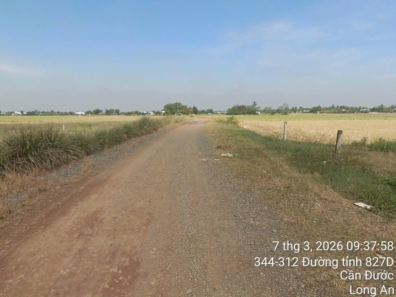 Bán đất mặt tiền đường Liên Xã Long Hòa - Long Khê , xã Long Hòa dt 143m2 full thổ giá 1,2 tỷ 3