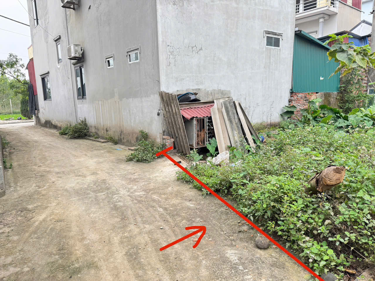 Bán gấp lô đất thôn Bạch Đa, Kim Hoa, Mê Linh, Hà Nội. Full thổ cư, đường rộng, ô tô đỗ. B 3