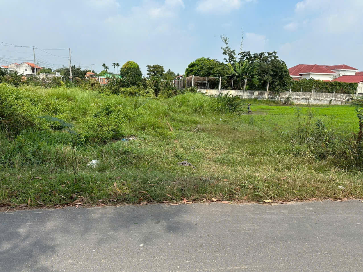 Bán nền thổ cư mặt tiền đường Út An , thị trấn Đức Hòa dt 115m2 giá chốt 1,4 tỷ