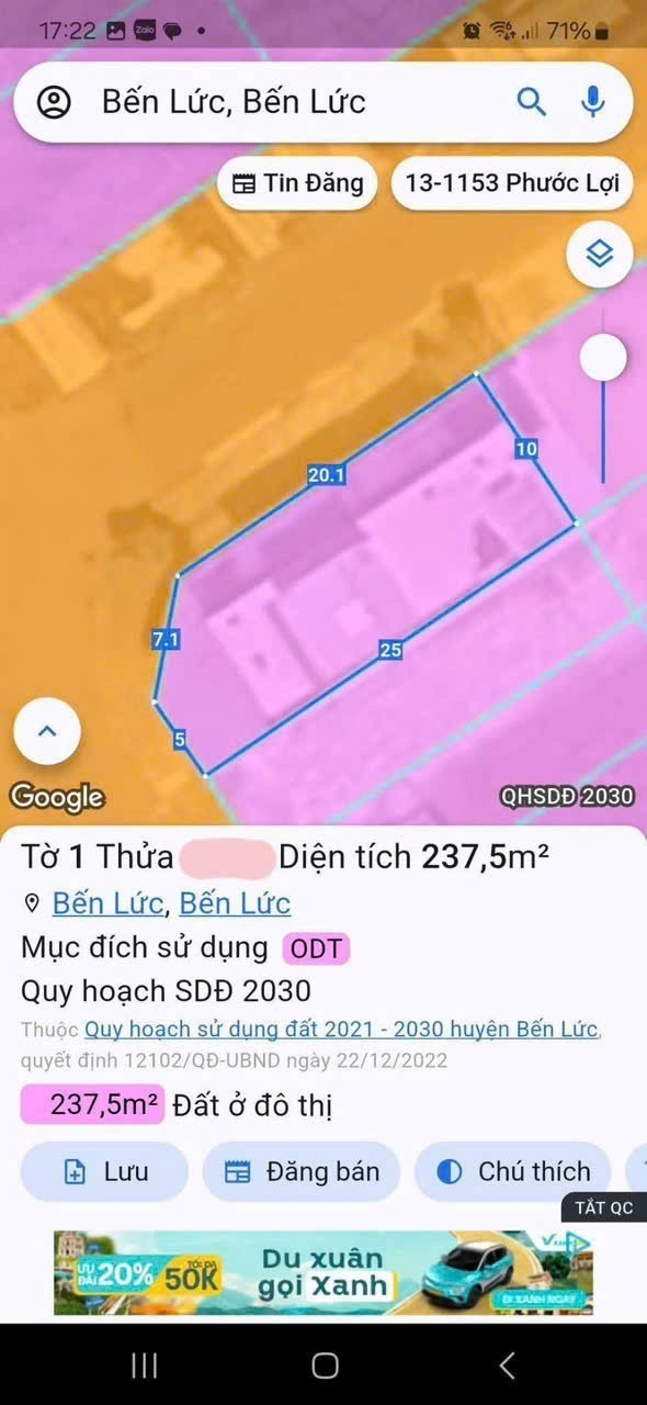 Bán nhà góc 2mt trong KDC Hưng Gia, thị trấn Bến Lức dt 237,5m2 1 lầu 3pn 2wc giá chốt 9,8 tỷ