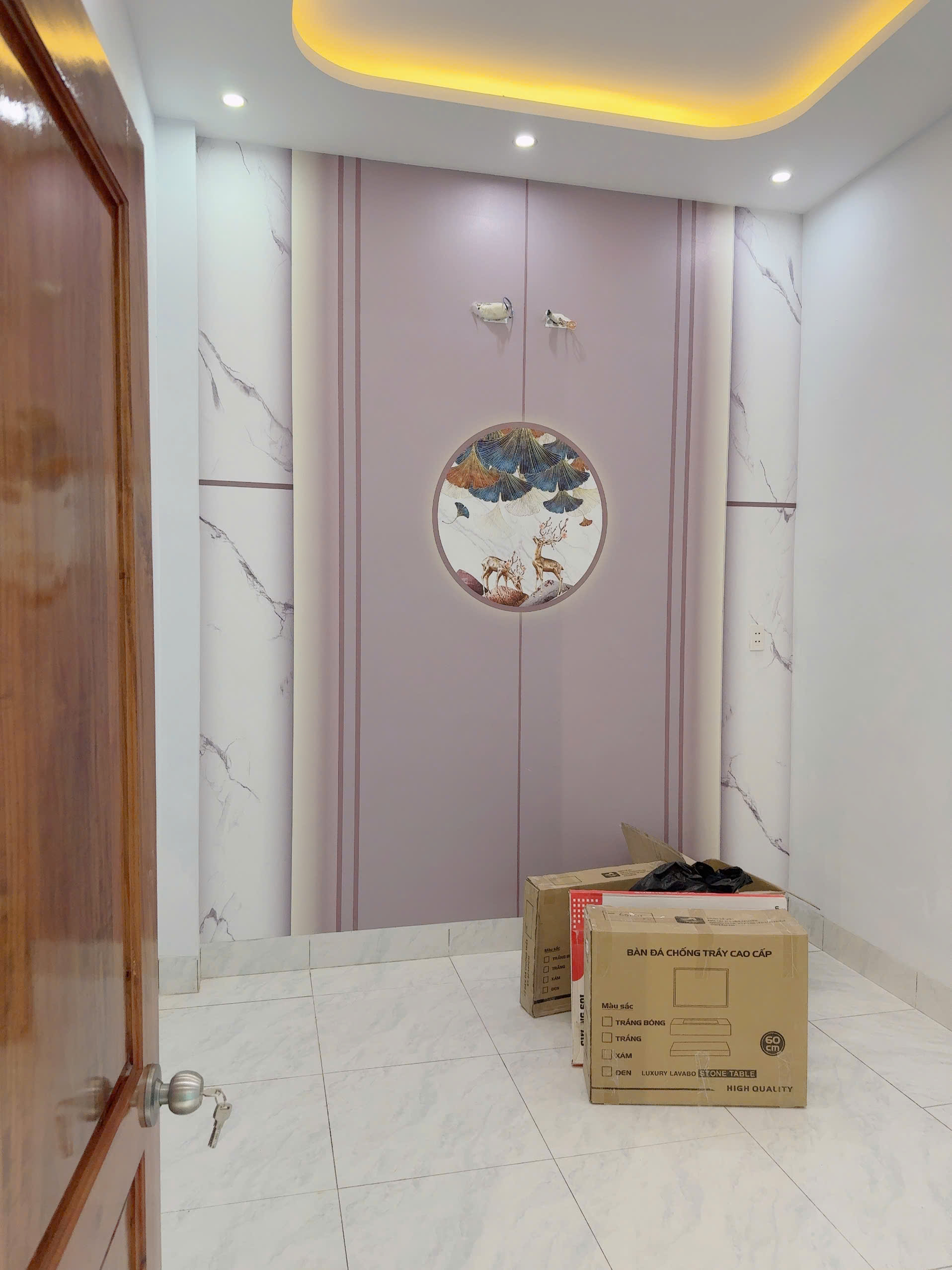 Bán nhà mới xây Phước Lợi, Bến lức dt 150m2 đã hoàn công  ,1 lầu , 2pn,2wc giá 2,2 tỷ 7