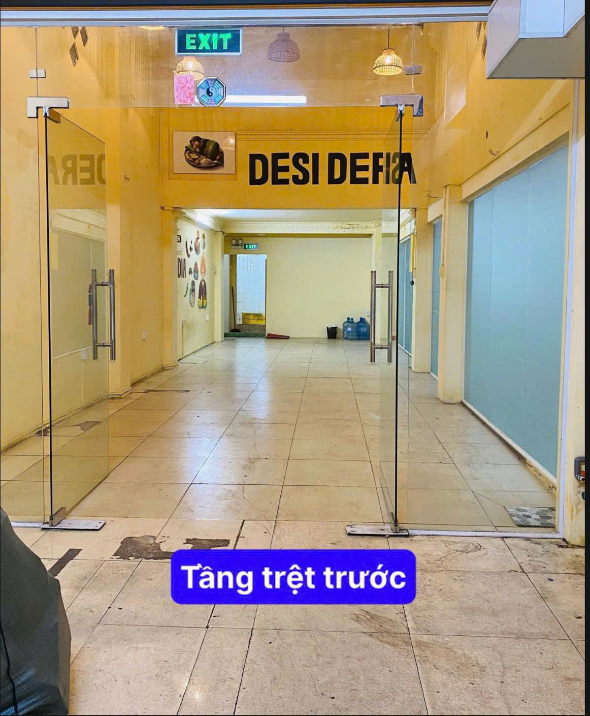 CHO THUÊ TẦNG TRỆT MẶT TIỀN – TRUNG TÂM QUẬN 1 CHÍNH CHỦ