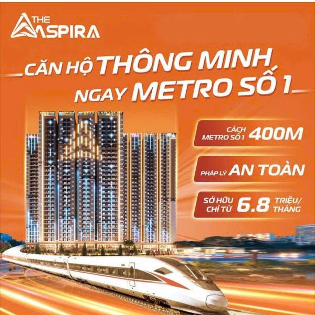 Cần bán Căn hộ chung cư dự án The Aspira, Diện tích 67m², Giá 39,7 Triệu/m² 2