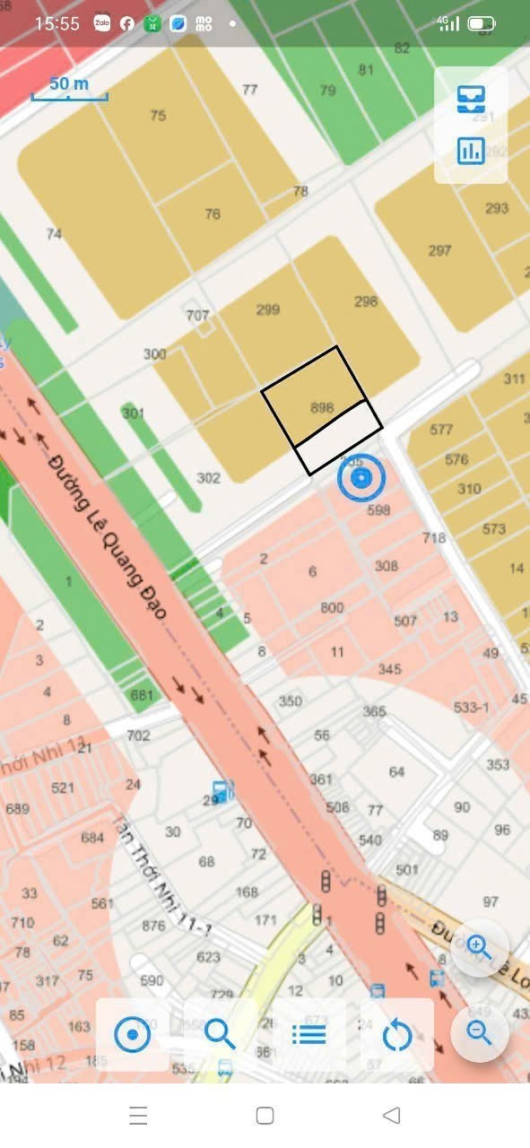 ĐẤT (3.200m²) 1/ QUỐC LỘ 22 ĐƯỜNG CONTAINER – 2.400M² THỔ CƯ TÂN HIỆP, HÓC MÔN 2