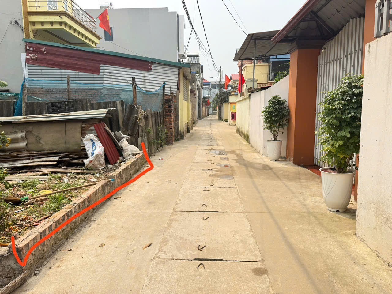 Bán 66m đất thôn Phù Trì, Kim Hoa, Mê Linh. Full thổ cư, đường thông, ô tô ra vào