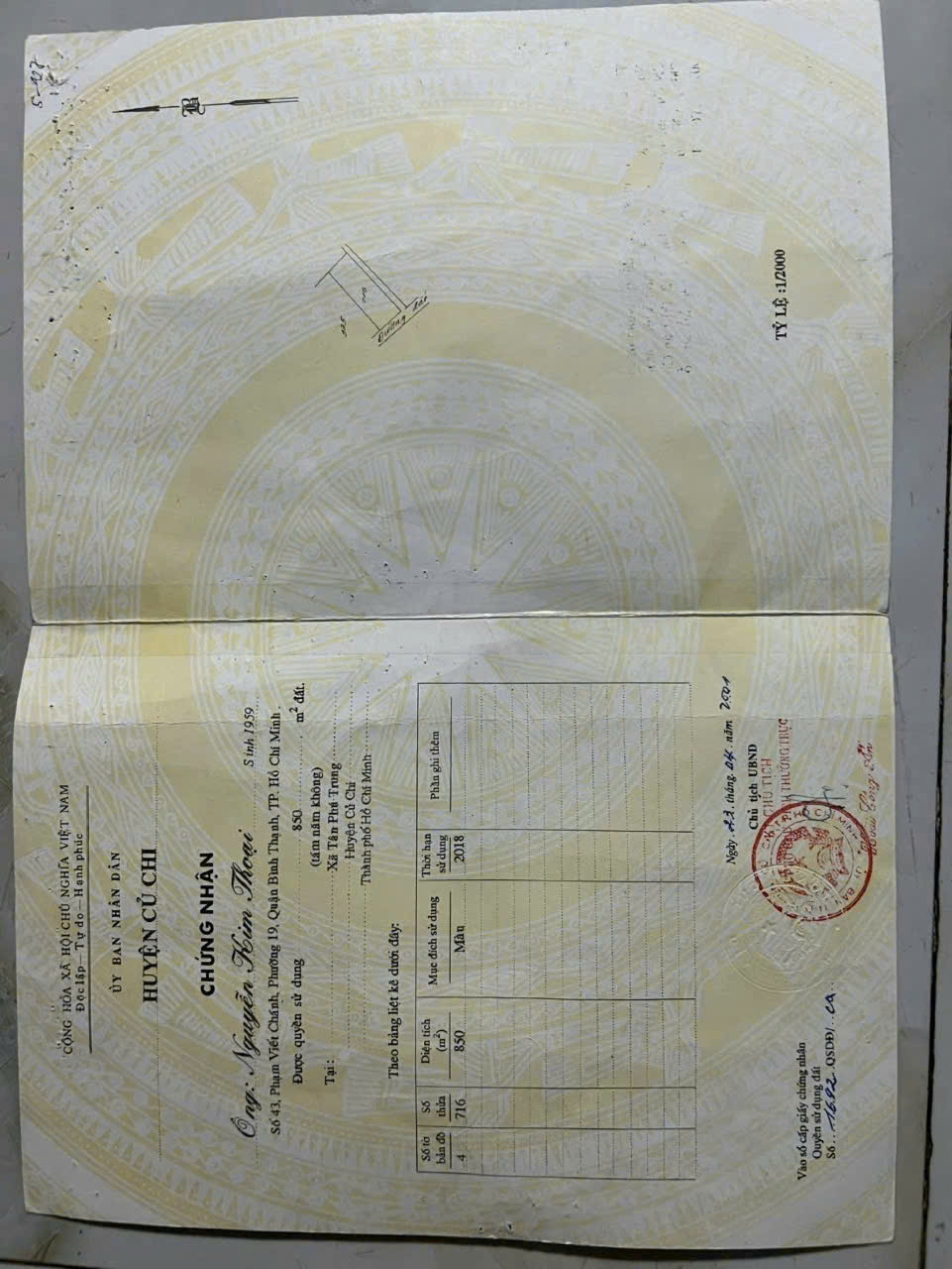 KHO MT ĐƯỜNG 88 – 850M² – GẦN BV XUYÊN Á, TÂN PHÚ TRUNG – GIÁ CHỈ 8 TỶ 4