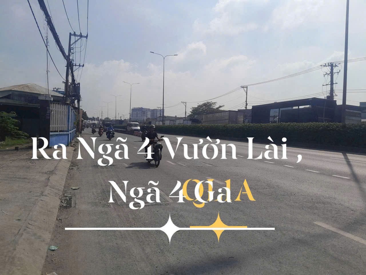XƯỞNG 2 MẶT TIỀN QL1A – 2.400M² – GẦN NGÃ TƯ GA & VƯỜN LÀI – QUẬN 12