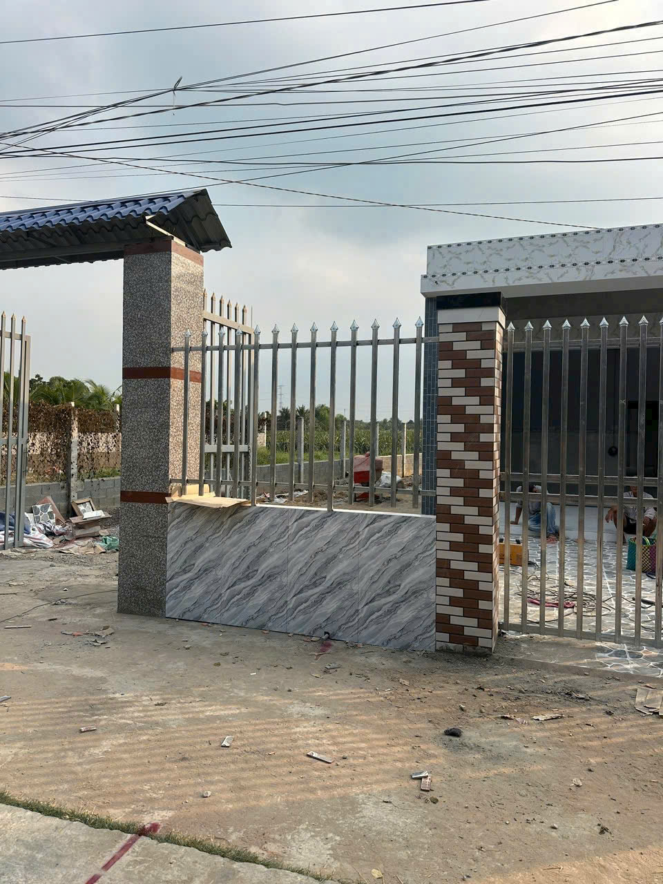 Bán nhà vườn mới xây Thạnh Đức tdt 1170m2 (150m2 thổ) có ao cá giá 3 tỷ 5