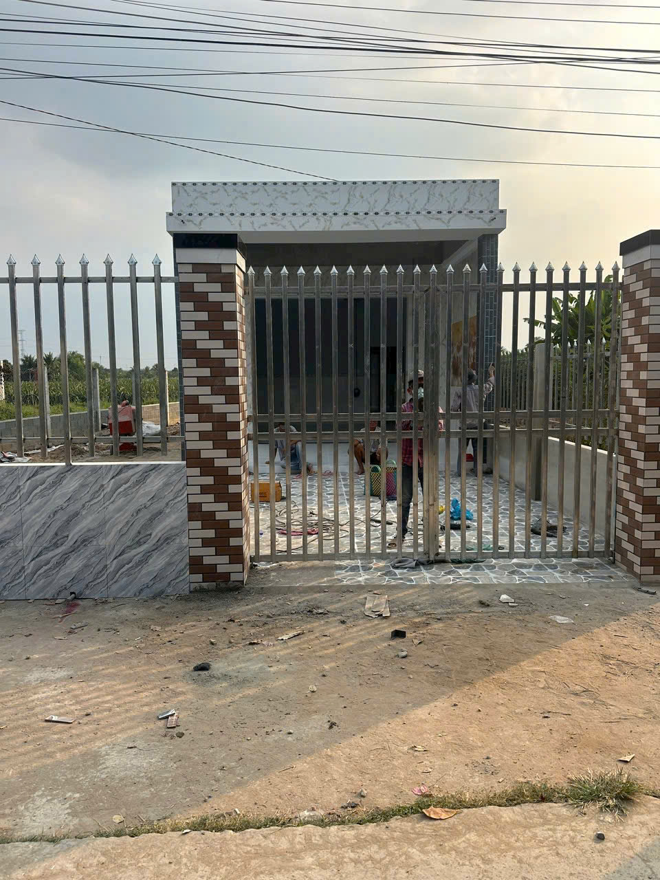 Bán nhà vườn mới xây Thạnh Đức tdt 1170m2 (150m2 thổ) có ao cá giá 3 tỷ 6