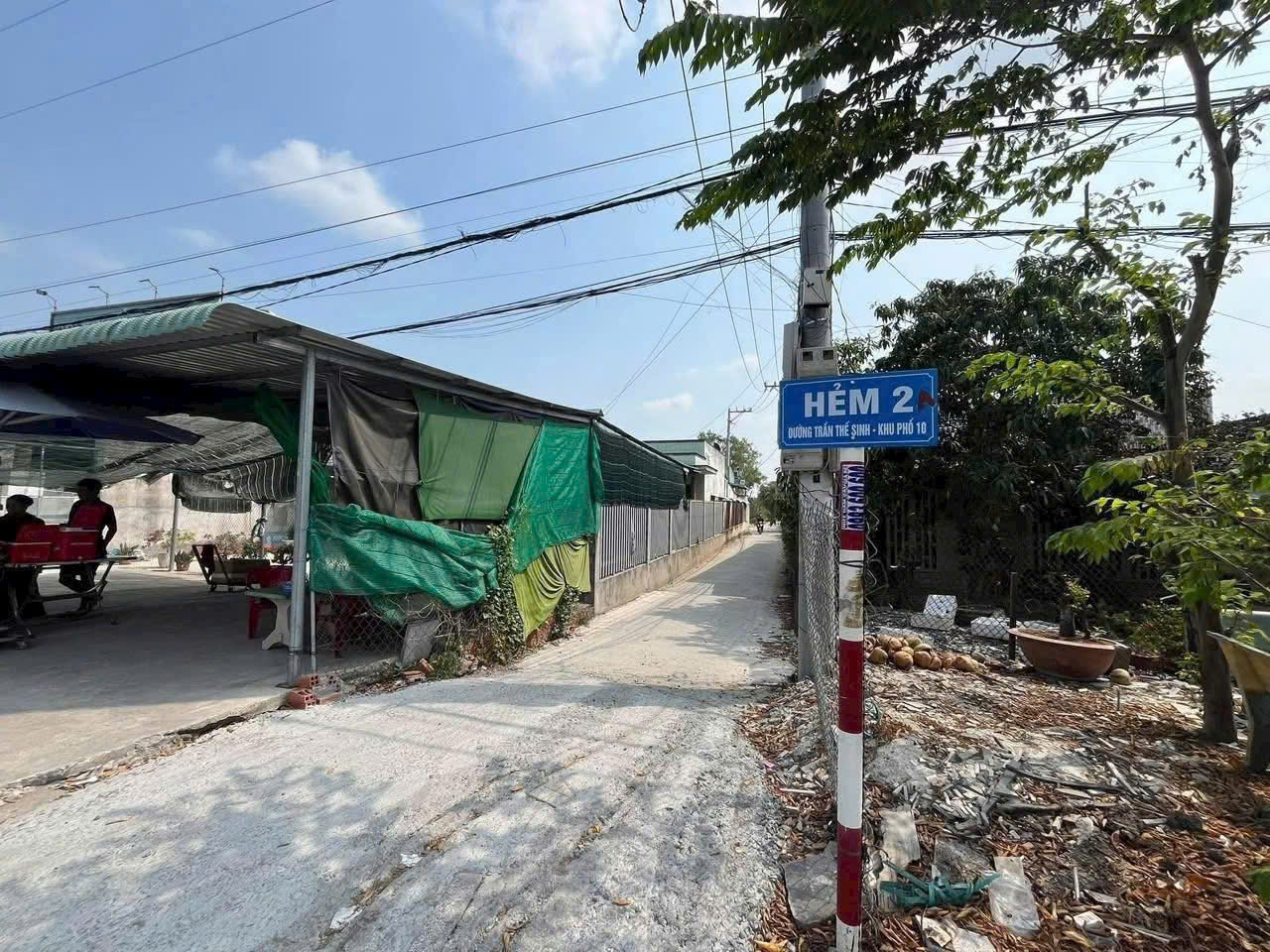 Bán đất thổ cư hẻm số 2 đường Trần Thế Sinh, thị trấn Bến Lức dt 179m2 giá chốt 1,39 tỷ 5