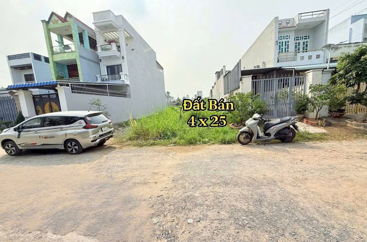 Bán nền thổ cư tại kp3, thị trấn Bến Lức dt 100m2 giá giảm còn 2 tỷ 5