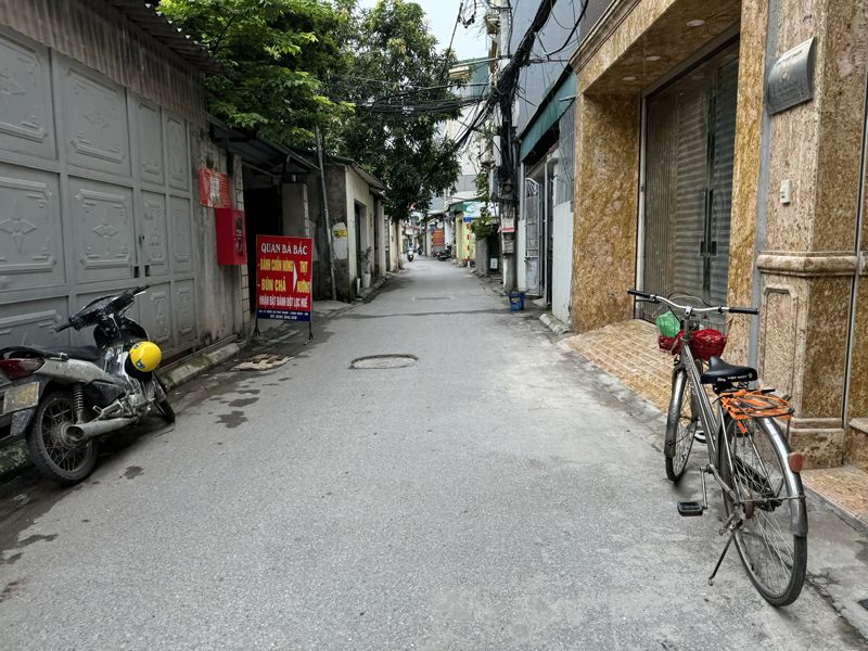 Bán gấp 50,8m2 đất ngõ 29 Phố Trạm. Cách 50m ra vườn hoa và mặt Phố, 150m ra cầu Vĩnh Tuy