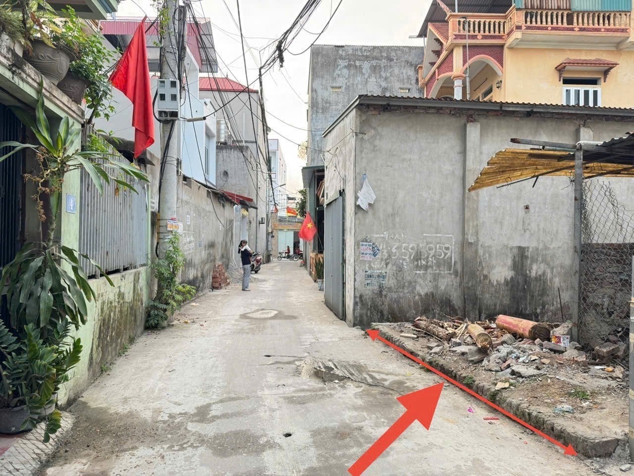 Bán gấp 65m đất 2 mặt thoáng tại tổ 7, Quang Minh. Gần KCN và đường Võ Văn Kiệt 2