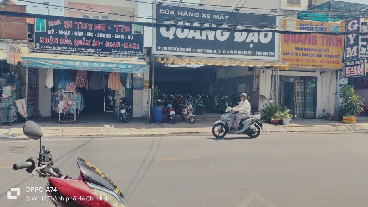 MẶT TIỀN NGUYỄN ẢNH THỦ, TRUNG MỸ TÂY – CHỈ 12,5 TỶ – DÒNG TIỀN 25TR/TH 2