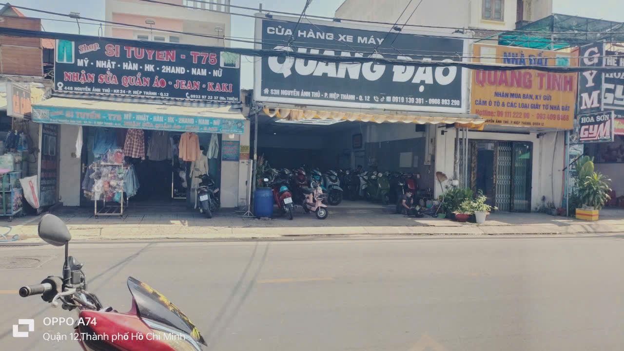 MẶT TIỀN NGUYỄN ẢNH THỦ, TRUNG MỸ TÂY – CHỈ 12,5 TỶ – DÒNG TIỀN 25TR/TH 3