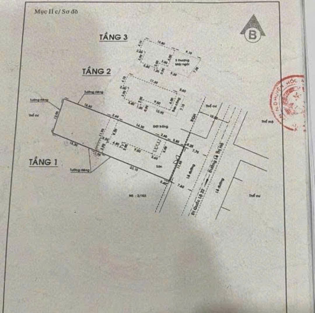 SIÊU PHẨM (12x41) MẶT TIỀN LÊ THỊ HÀ – NGANG 12M – DÒNG TIỀN SẴN 2