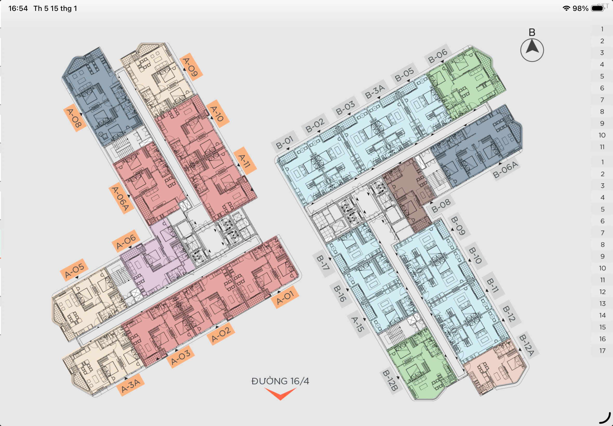 Cần bán Căn hộ chung cư dự án Hacom Mall Ninh Thuận, Diện tích 68m², Giá 3250 Triệu 5