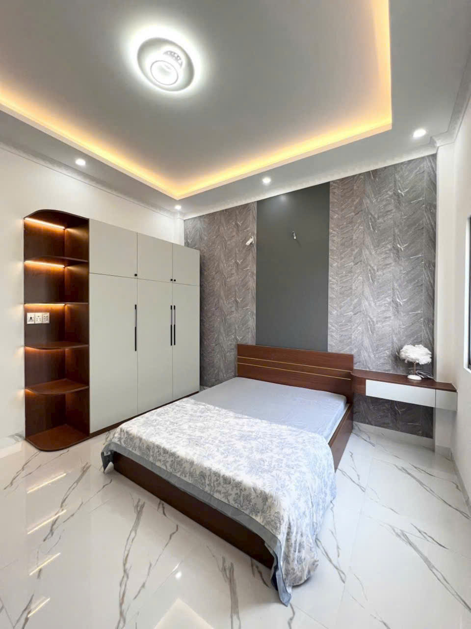 Bán 6 căn nhà xây đồng bộ mt đường Lê Thị Ty, Long Thượng dt 144m2 1 lầu,3pn,2wc giá 3,45 tỷ/căn 17