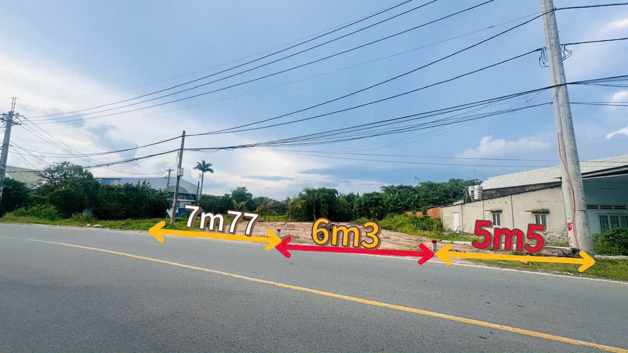 Bán 3 lô đất liền kề mặt tiền Nguyễn Văn Khạ, Tân An Hội giá 2,3 tỷ/lô