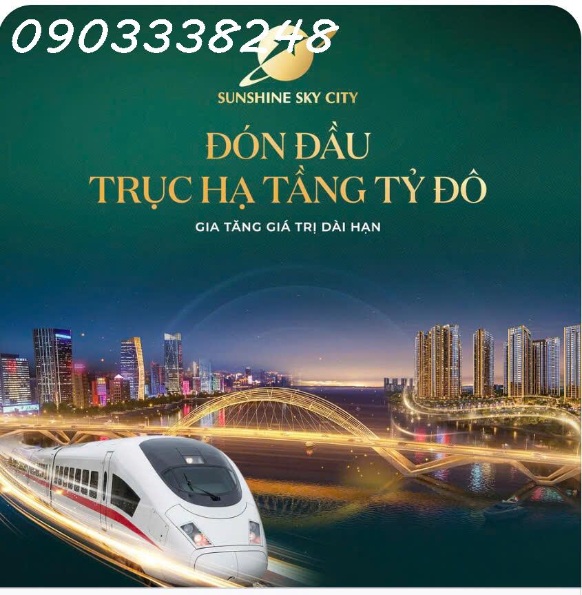 Tòa V8, V9 chính thức nhận giữ chỗ với mức giá từ 98 triệu/m2, 1% early bird tại Sunshine Sky City 3