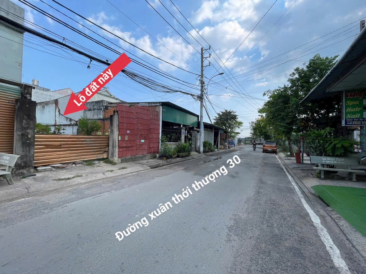 MẶT TIỀN XUÂN THỚI THƯỢNG 30 – NGANG 10M – CÁCH PHAN VĂN HỚN 260M 2
