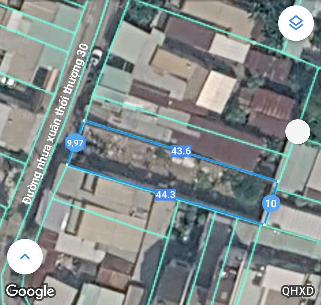 MẶT TIỀN XUÂN THỚI THƯỢNG 30 – NGANG 10M – CÁCH PHAN VĂN HỚN 260M 4