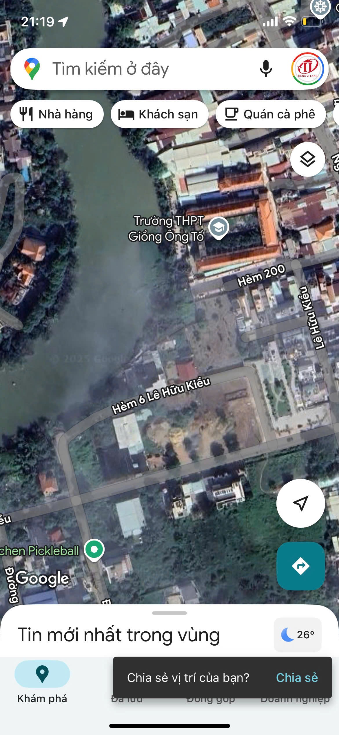 Cho thuê Đất Phường  Thạnh Mỹ Lợi, Quận 2, Diện tích 391m², Giá 30 Triệu/tháng