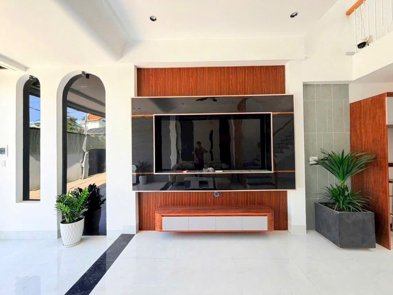 Bán nhà 1T1L đối diện trường tiểu học Tân Phong, đường oto 5