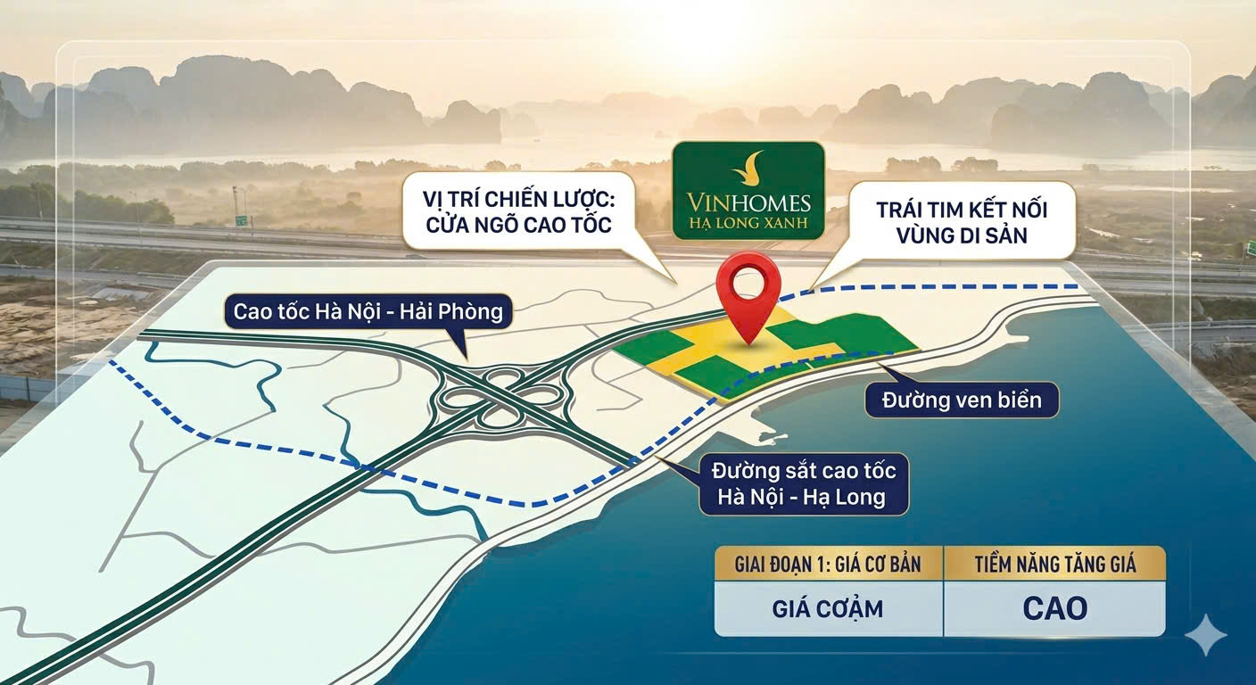 Cần bán Nhà mặt tiền dự án Vinhomes Hạ Long Xanh, Diện tích 75m², Giá 7 Tỷ 2