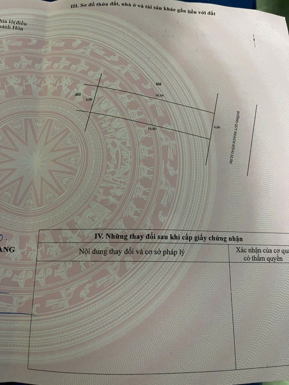 BÁN NHÀ MẶT TIỀN ĐƯỜNG PHONG CHÂU – NAM NHA TRANG.